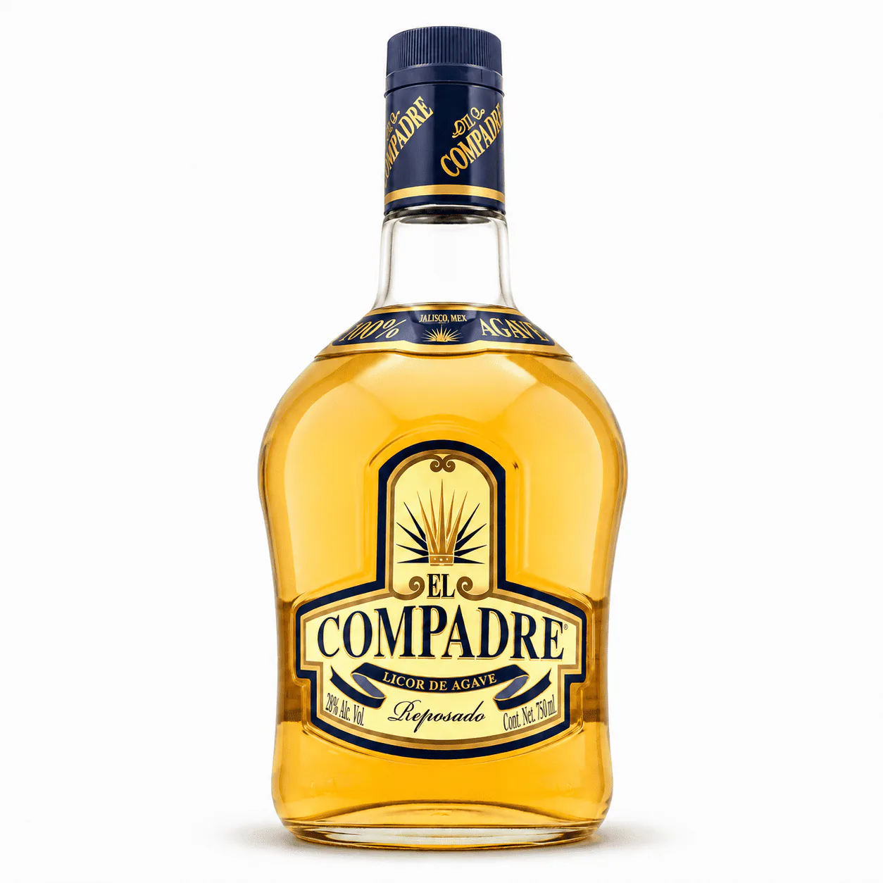 LICOR DE AGAVE EL COMPADRE 750ML